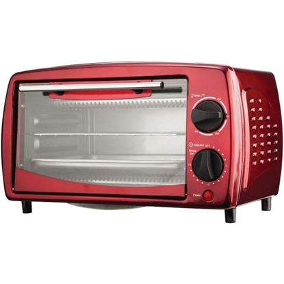 Picture of Brentwood Appliances TS-345R 4-Slice Toaster Oven and Broiler (Red)