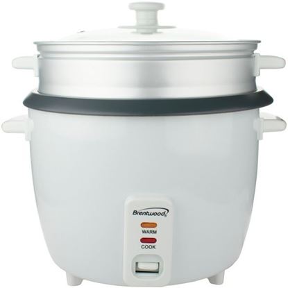 Picture of Brentwood Appliances TS-380S Rice Cooker with Steamer (10 Cups, 700 Watts)