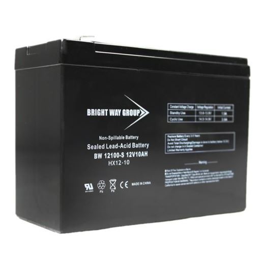 Picture of Bright Way Group BW 12100 F2 (0186) BWG 12100-S F2 Sealed Lead Acid Battery