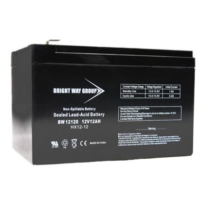 Picture of Bright Way Group BW 12120 F1 (0193) BWG 12120 F1 Sealed-Lead Acid Battery