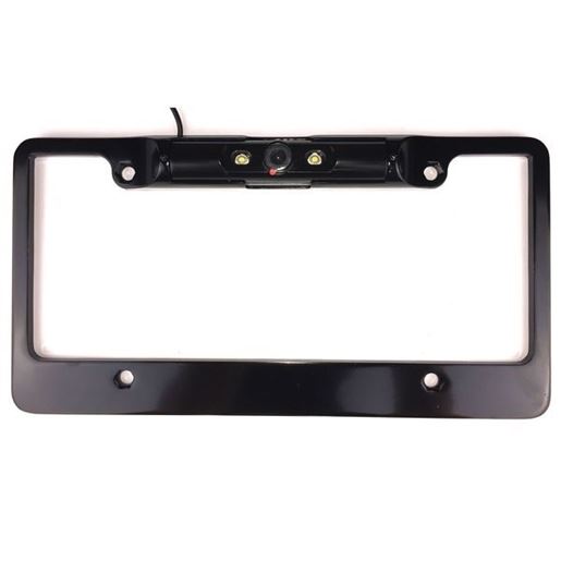 Picture of BOYO Vision VSL301L VSL301L Full-Frame 170deg License Plate Camera with Built-in LED Lights