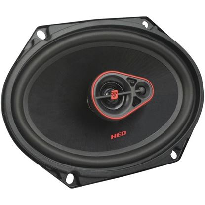 Picture of Cerwin-Vega Mobile H7683 HED Series 3-Way Coaxial Speakers (6" x 8", 360 Watts max)