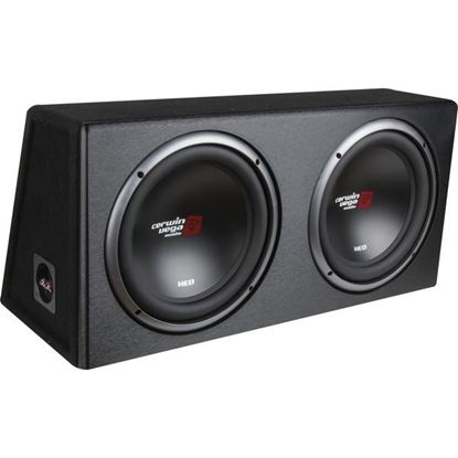 Picture of Cerwin-Vega Mobile XE10DV XED Series XE10DV Dual 10-Inch Subwoofers in Loaded Enclosure