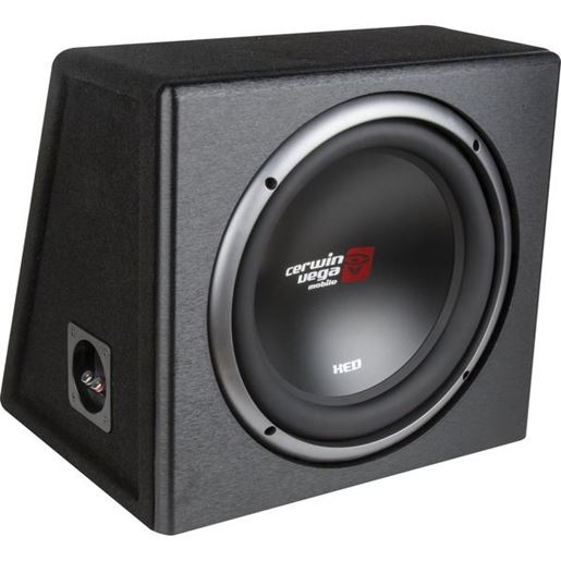 Picture of Cerwin-Vega Mobile XE12SV XED Series XE12SV Single 12-Inch Subwoofer in Loaded Enclosure