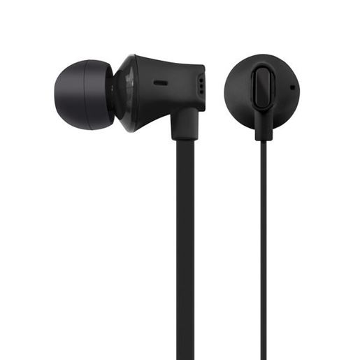 Picture of AT&T EBM03-BLK JIVE Noise Isolating Earbuds with In-line Microphone (Black)