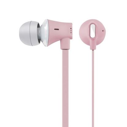 Picture of AT&T EBM03-PNK JIVE Noise Isolating Earbuds with In-line Microphone (Pink)