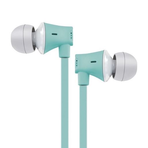 Picture of AT&T EBM03-SEA JIVE Noise Isolating Earbuds with In-line Microphone (Seafoam)