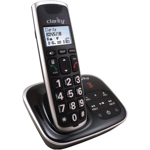 Picture of Clarity 59914.001 DECT 6.0 BT914 Amplified Bluetooth Cordless Phone with Answering Machine