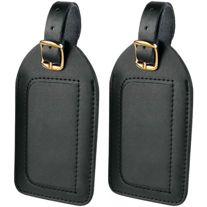 图片 Travel Smart P2010X Leather Luggage Tags, 2 pk