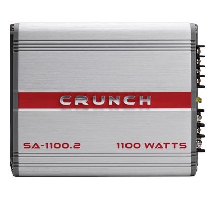 Picture of Crunch SA-1100.2 Smash Series 1,100-Watt 2-Channel Class AB Amp