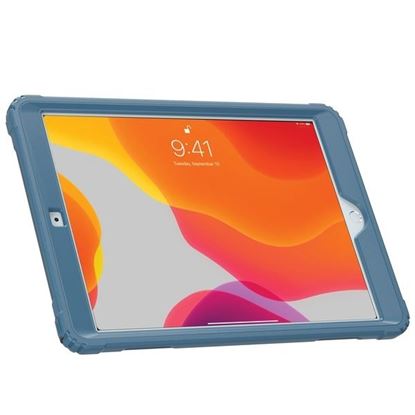 Foto de CTA Digital PAD-MSPC10B Magnetic Splashproof Case with Metal Mounting Plates for iPad (Blue)