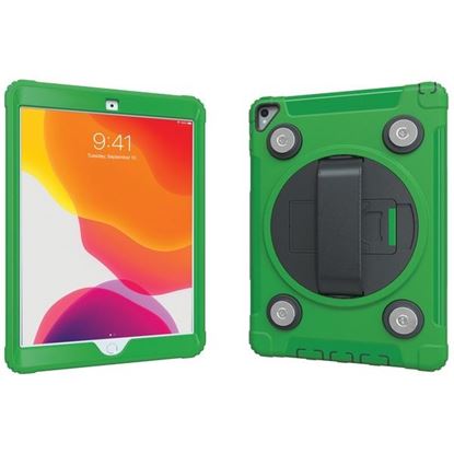 Picture of CTA Digital PAD-MSPC10G Magnetic Splashproof Case with Metal Mounting Plates for iPad (Green)