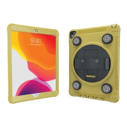 Picture of CTA Digital PAD-MSPC10Y Magnetic Splashproof Case with Metal Mounting Plates for iPad (Yellow)