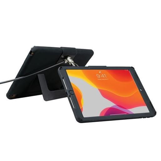 Picture of CTA Digital PAD-SCKT10 Security Case with Kickstand and Antitheft Cable for iPad 10.2 Inch 7th Generation