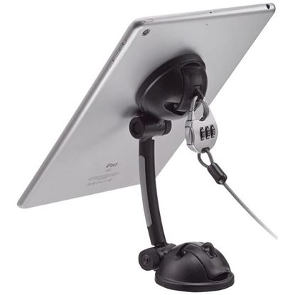 Picture of CTA Digital PAD-SMT Suction-Mount Stand with Theft-Deterrent Lock for Tablet/Smartphone