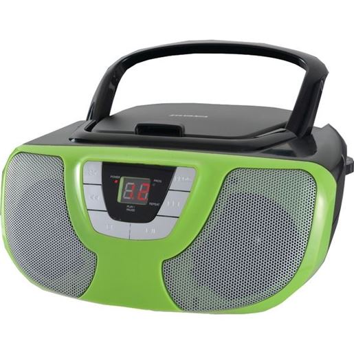 Picture of SYLVANIA SRCD1025-TEAL Portable CD Radio Boom Box (Teal)