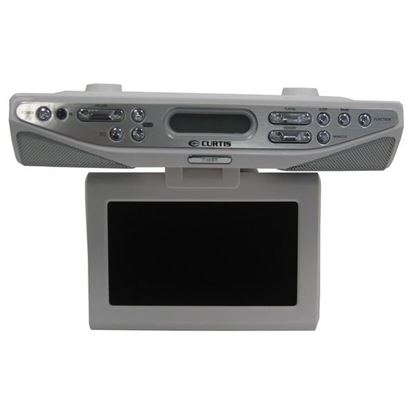 Picture of Curtis KCR2610 Under-Counter/Under-Cabinet 7-Inch TV Clock Radio