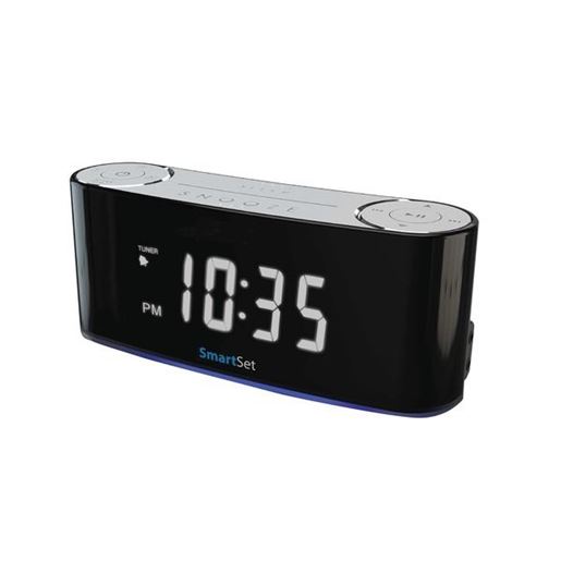 Picture of SYLVANIA SCR1229BT Bluetooth Smart Set Mood Light Clock Radio