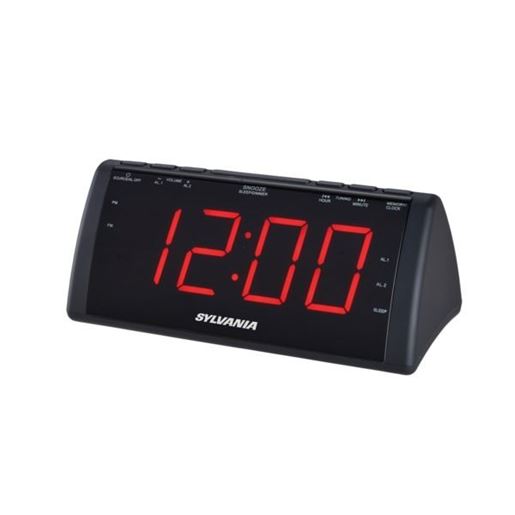 Picture of SYLVANIA SCR1808 1.8-Inch Screen USB Clock Radio