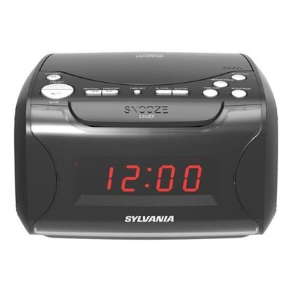 Picture of SYLVANIA SCR4986 USB-Charging CD Dual Alarm Clock Radio