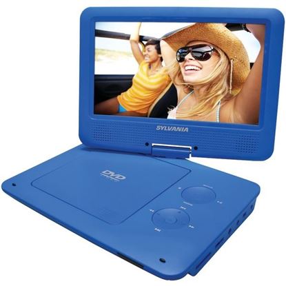 Picture of SYLVANIA SDVD9020B-BLUE 9" Portable DVD Player with 5-Hour Battery (Blue)