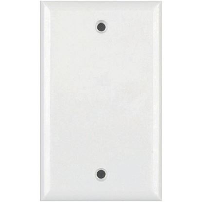 Picture of DataComm Electronics 21-0027 Standard Blank Wall Plate (Lite Almond)