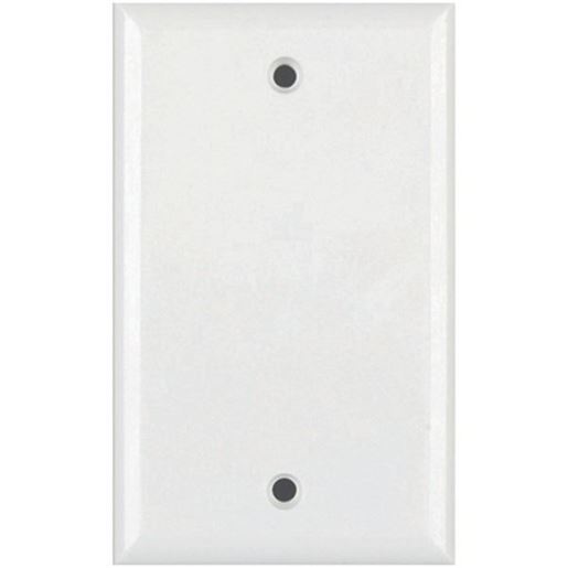 Picture of DataComm Electronics 21-0027 Standard Blank Wall Plate (Lite Almond)