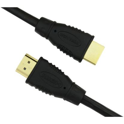 Picture of DataComm Electronics 46-1000-BK 10.2Gbps High-Speed HDMI Cable (1.5ft)