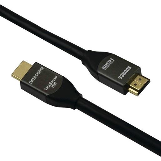 Picture of DataComm Electronics 46-1020-BK 10.2Gbps High-Speed HDMI Cable (20ft)