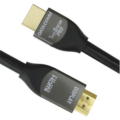 Picture of DataComm Electronics 46-1820-BK TrueStream Pro 18 Gbps HDMI Cable with Ethernet (20 Feet)