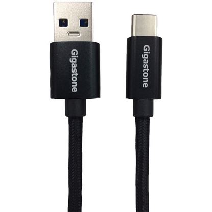 Picture of Gigastone GS-BC-6800B-R Charge & Sync USB-C to USB 3.1 Cable, 3.9ft