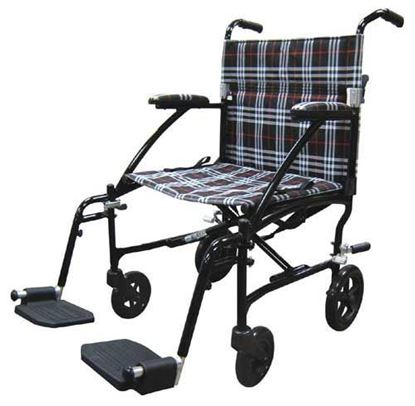 Picture of Fly-Lite Transport Chair Black  19