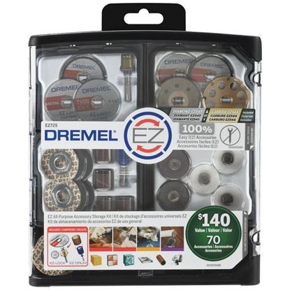 Picture of Dremel EZ725 70-Piece EZ All-Purpose Accessory Storage Kit