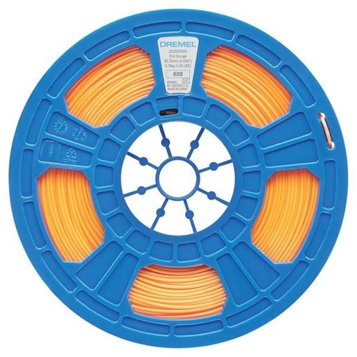 Picture of Dremel PLA-ORA-01 .75 kg PLA 3D Printer Filament (Orange)