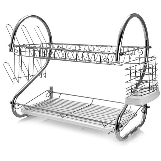 Picture of MegaChef 22 Inch Two Shelf Dish Rack