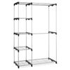 Picture of Freestanding Closet Organizer Garment Rack Storage Unit with Hanging Rods