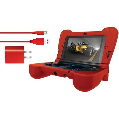 Picture of dreamGEAR DG3DSXL-2275 Nintendo 3DS XL Power Play Kit (Red)