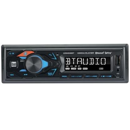 Picture of Dual XRM59BT Single-DIN In-Dash All-Digital Media Receiver with Bluetooth