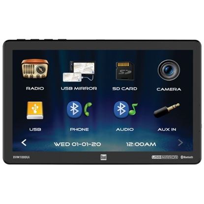 Picture of Dual XVM1000UI XVM1000UI 10.1-Inch Single-DIN Mechless AM/FM Receiver with Bluetooth