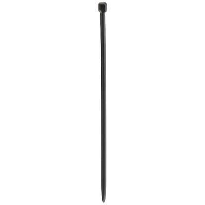 Picture of Eagle Aspen 501052 Temperature-Rated Cable Ties, 100 pk (Black, 7.5")