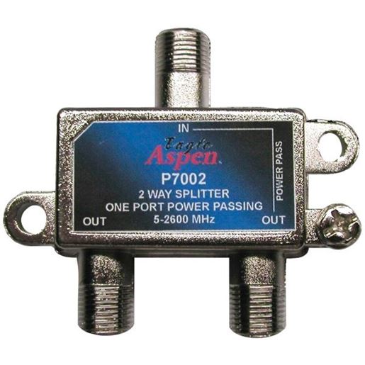 Picture of Eagle Aspen 500308 2-Way 2,600MHz Splitter (1-port passing)