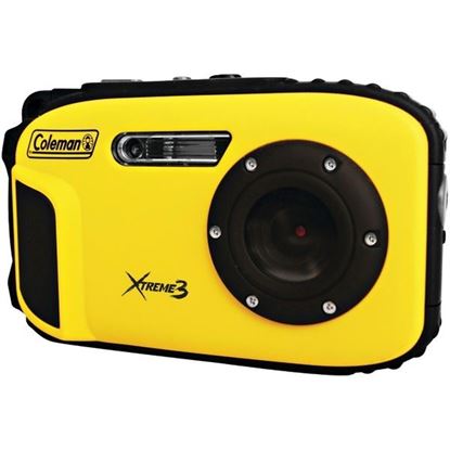 Picture of Coleman C9WP-Y 20.0-Megapixel Xtreme3 HD Video Waterproof Digital Camera (Yellow)