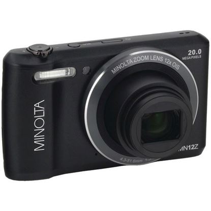 Picture of Minolta MN12Z-BK 20.0-Megapixel HD Wi-Fi Digital Camera (Black)