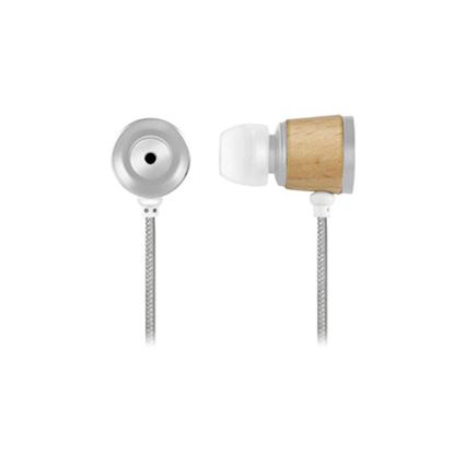 Picture of Wooden Chamber Headphones- Silver