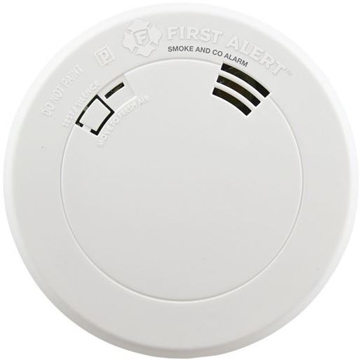 Picture of First Alert 1039787 Smoke & Carbon Monoxide Alarm with Voice & Location