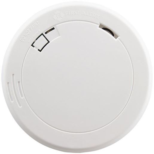 Foto de First Alert 1039852 Slim Photoelectric Smoke Alarm with 10-Year Battery