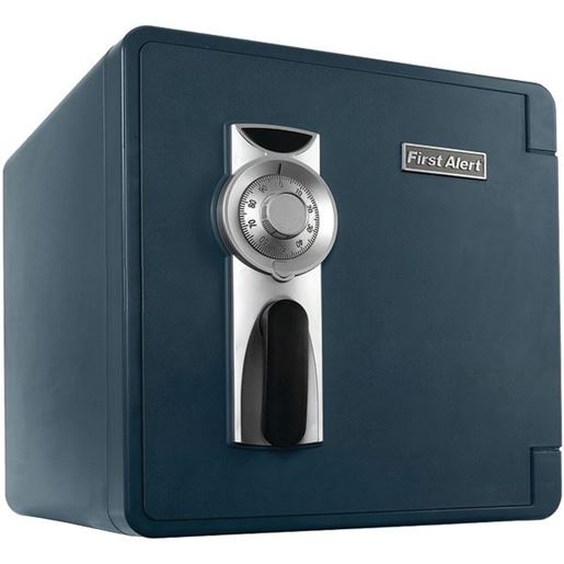 Picture of First Alert 2092F-BD 1.3 Cubic-ft Waterproof and Fire-Resistant Bolt-Down Combination Safe