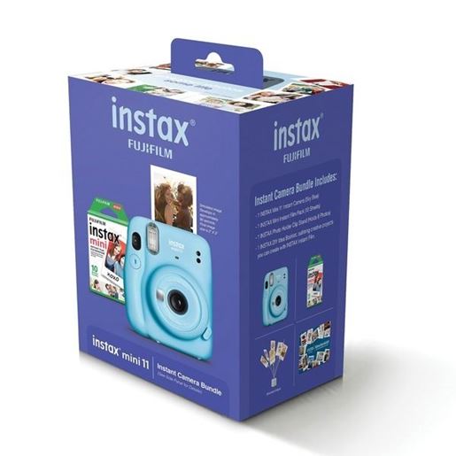 Picture of Fujifilm 600021729 instax mini Camera Bundle (Sky Blue)