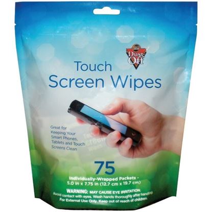 Picture of Dust-Off DTSW75 Touchscreen Wipes (75-ct)