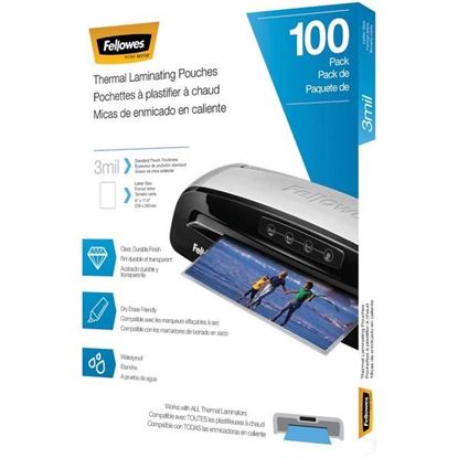 Foto de Fellowes 5743301 Thermal Laminating Pouches, 100 pk (3 mil)